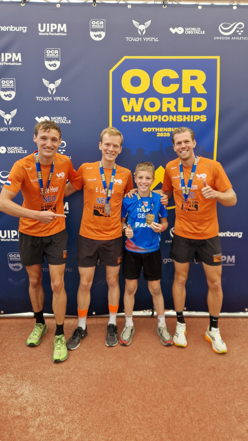 Harry on the podium in Sweden